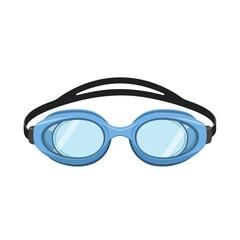 Children s Swimming Goggles in Bright Blue for Safe Water Play
