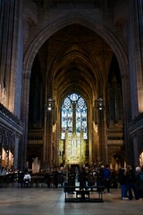 Liverpool Cathedral in Liverpool, UK