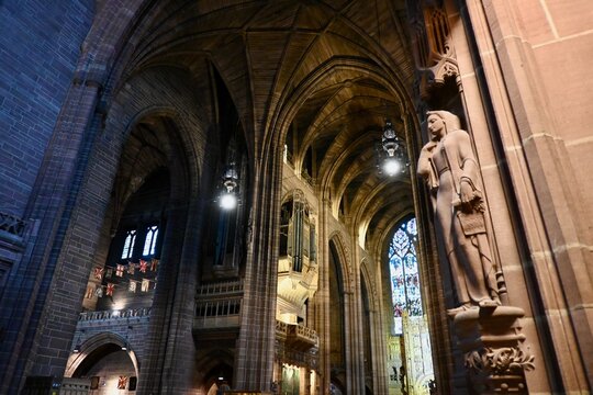 Liverpool Cathedral in Liverpool, UK