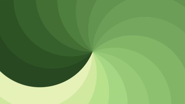Modern green abstract background with dynamic curves videos. rolling green color shades video.