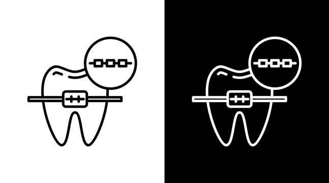 Dental Braces Icon