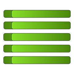 Blank infographic template with horizontal steps or options. A simple and clean layout for a list, menu, or business presentation with copy space.