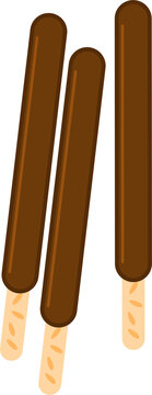 sweet straw cookies pepero day