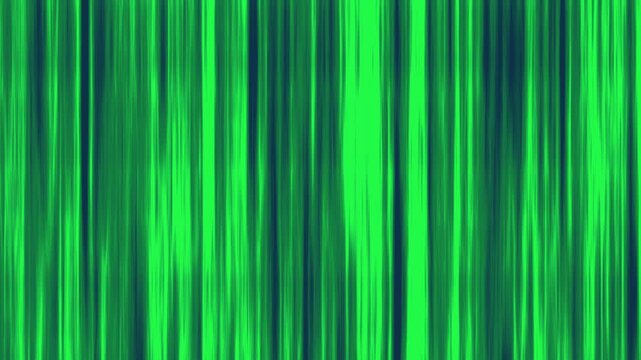 Abstract Green Vertical Speed Lines Anime Motion Background. Dynamic and seamless looping abstract motion background featuring fast-moving vertical green speed lines.