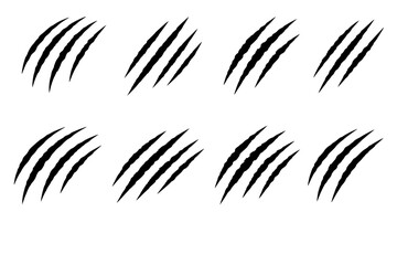 Fototapeta premium Simple Claw Marks Design
