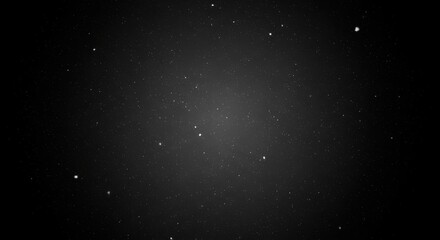 Obraz premium A celestial cluster of stars shining brightly in the dark space atmosphere viewed from a distant perspective