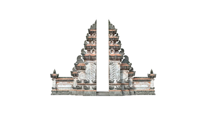 Traditional Balinese Split Gate (Candi Bentar)