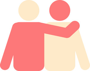 Emotional Connection that symbolize love, care, empathy and emotion. Connectioneering concept.