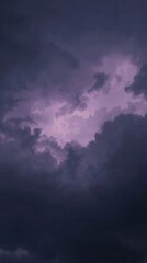 Fototapeta premium Dramatic thunderstorm clouds outdoor sky nature photography moody atmosphere close-up view weather concept