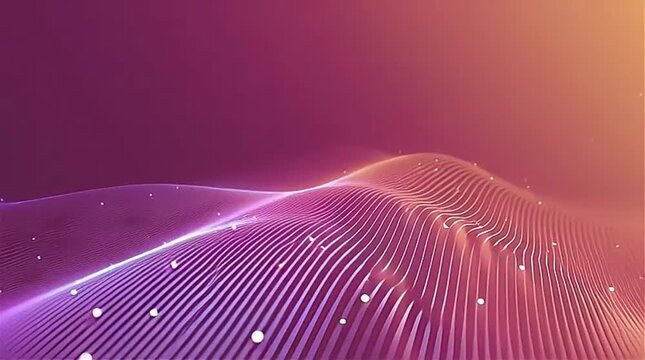 Glowing golden circuit board pathways with central processing unit area
