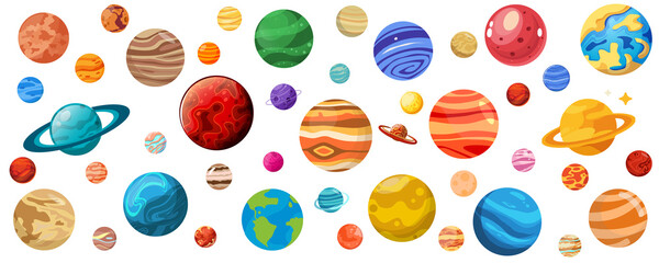 Planetary system 02 icon background - 1 © Elmyra Studio