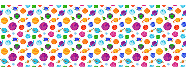 Planetary system icon background - 1 © Elmyra Studio