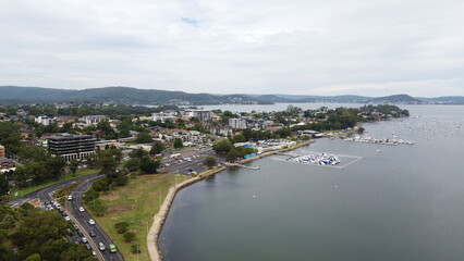 Development of residential seaside town