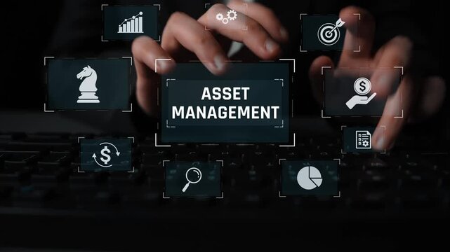 Asset management system showing investment planning, financial goal tracking, ROI analysis, and performance monitoring for efficient resource utilization Marrow