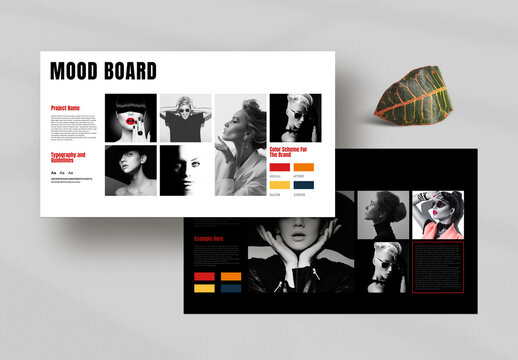 Fashion Mood Board Design Template
