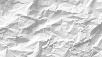 Obraz premium 白いしわ加工の紙テクスチャ背景素材・ナチュラルなクラフト風バックグラウンド