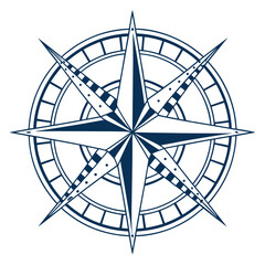 Radial Starburst Logo with Thin Spaced Lines