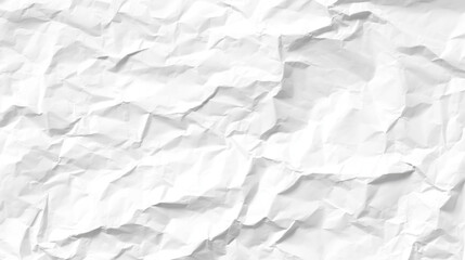 Obraz premium 白いしわ加工の紙テクスチャ背景素材・ナチュラルなクラフト風バックグラウンド