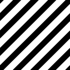 Obraz premium Minimalist high-contrast black and white diagonal stripes vector pattern, seamless and versatile for modern design projects, backgrounds, and textures.
