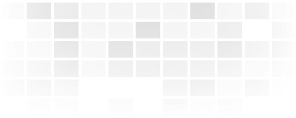 Abstract geometric black and white background featuring horizontal lines forming a symmetrical wave or chevron Minimalist abstract white background with subtle light gray square mosaic 