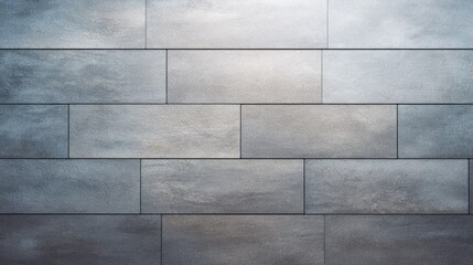 Fototapeta premium Elegant and Modern Gray Wall Tiles with Subtle Textures for Contemporary Interior or Exterior Design Projects and Architectural Visualizations
