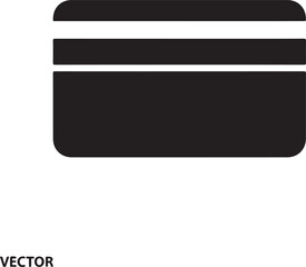 Black credit card with white stripes and rounded corners debit card bank card payment card de