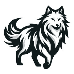 Wolf vector and illustration.