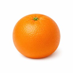 Fresh juicy orange fruit, isolated close-up