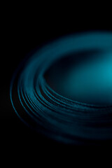 blue abstract background, ribbon