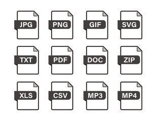 データファイル　アイコン　セット　ビジネス　シンプル　フラット　data file icon © Haluhana