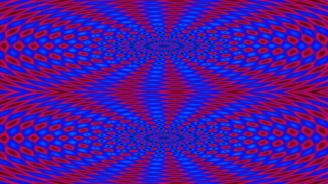 Vibrant Abstract Digital Wave Pattern with Dynamic Color Motion