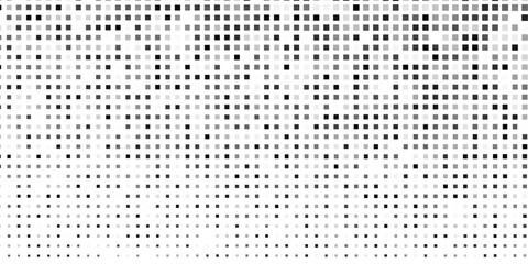 Modern rectangle gradient texture. Vanishing polka dot background abstract modern art © NOR