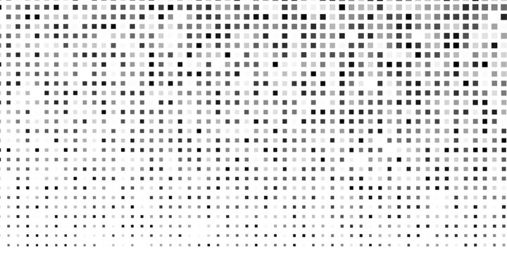 Modern rectangle gradient texture. Vanishing polka dot background abstract modern art