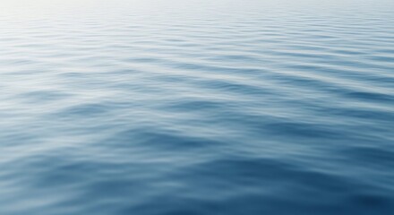 Calm ocean water with gentle waves.