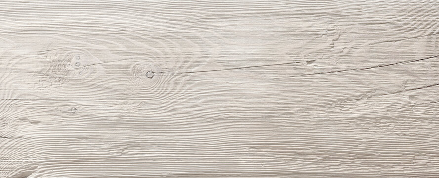 White weathered timber plank showcasing natural wood grain