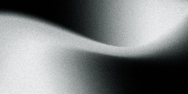 Abstract grayscale background with heavy film grain and streaks crossing a dark textured surface, creating a moody, minimal, modern. monochrome black and white poster header backdrop
