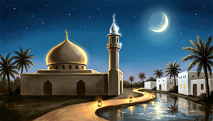 mosque in abu dhabi at sunset