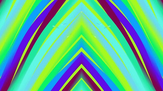 Vibrant abstract background with chevron pattern in neon colors