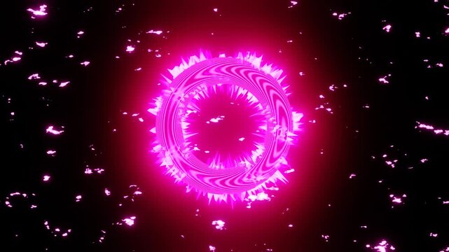 VJ loop with mirrored geometric patterns for music festivals, DJ sets, and live performances. Hypnotic seamless animation in 4K quality.