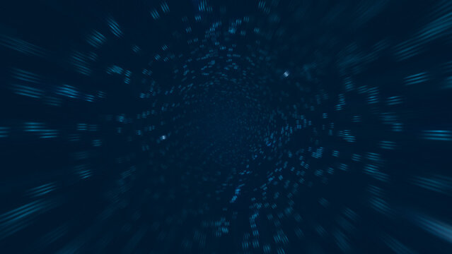 Warp Speed Starfield Loop Background &ndash; Space Hyperdrive Multi Format