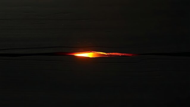  A thin golden light from a crack in dark wood, suggesting hidden space. travel magazines, destination branding, designed for travel destination branding, used by product managers.