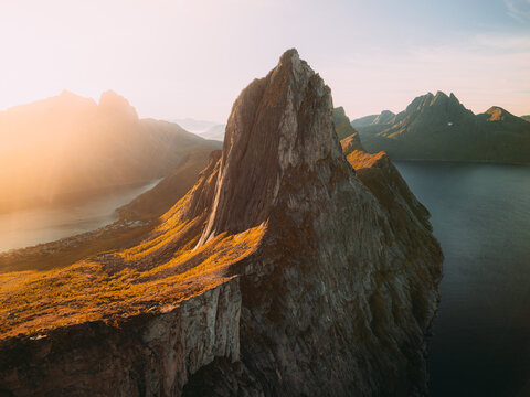 House, Beach, Trollfjord, Lofoten, Norway