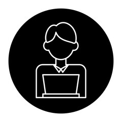 Specialist Authority Competent Expert Illustration Professional