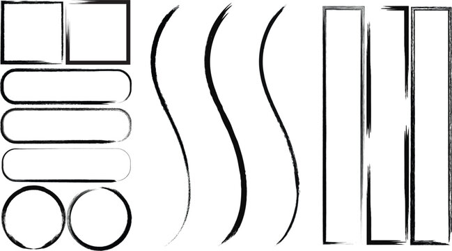 A unique different of brash design illustration