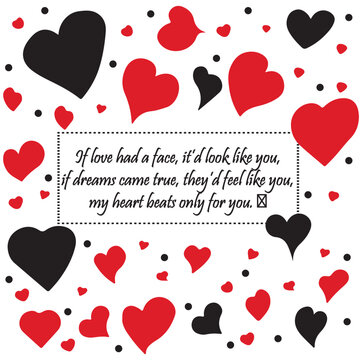 Love Note Svg Design, Velantine day design, Poetry