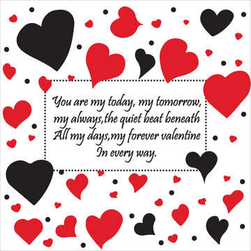 Love Note Svg Design, Velantine day design, Poetry