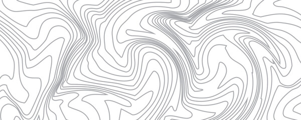 Topography background. Vector banner. Topography map background. Vector geographic contour map. Background of the topographic map. Topographic map lines, contour background. © Rohman