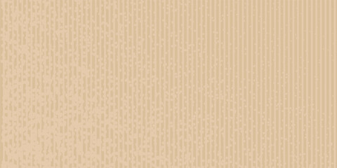 Fototapeta premium Kraft paper texture seamless pattern. Vector striped cardboard background. Light beige neutral color grainy textured bg. Vintage style backdrop. Light brown banner. Hand crafted collage template.Art
