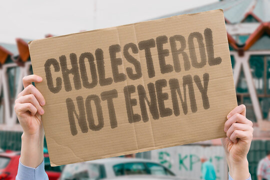 "Cholesterol Not Enemy" Lipid misconception corrected. LIPID. MISCONCEPTION. CORRECTED. CHOLESTEROL. ENEMY.