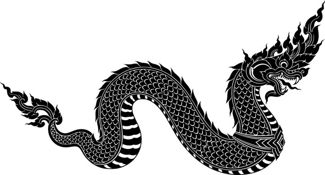 traditional dragon of Thailand
